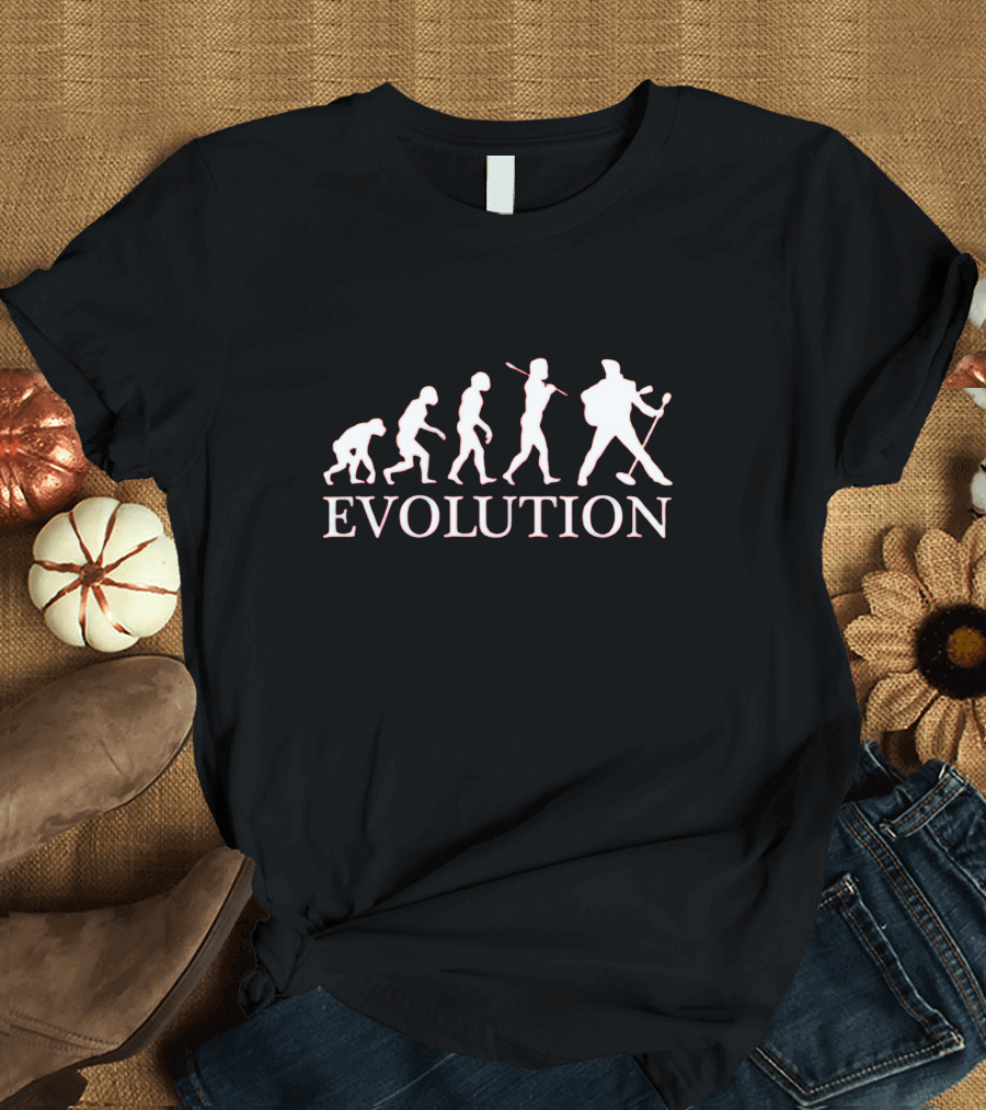Golf Evolution - From Primate to Golfer Journey T-Shirt