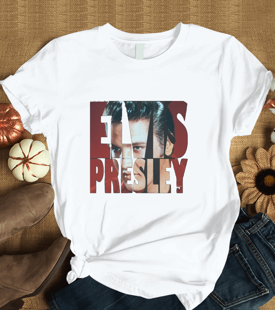 Elvis Presley Photo Collage Last EDT T-Shirt