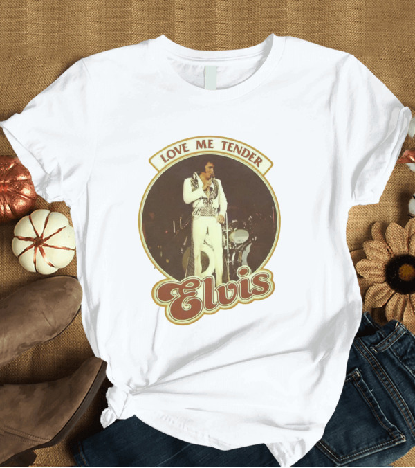 T-Shirt: Love Me Tender Elvis T-Shirt Love Me Tender Elvis T-Shirt