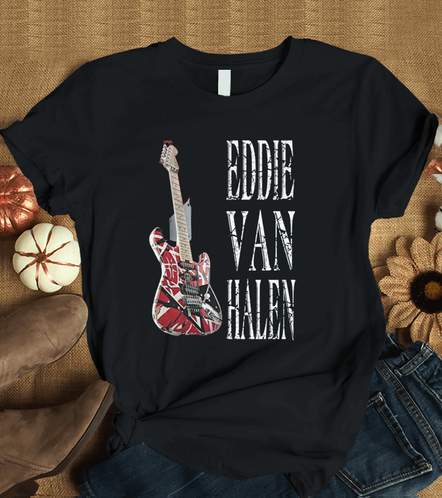 Eddie Van Halen Guitar T-Shirt