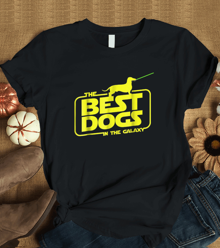 Best Dogs in the Galaxy Dachshund Star Wars T-Shirt