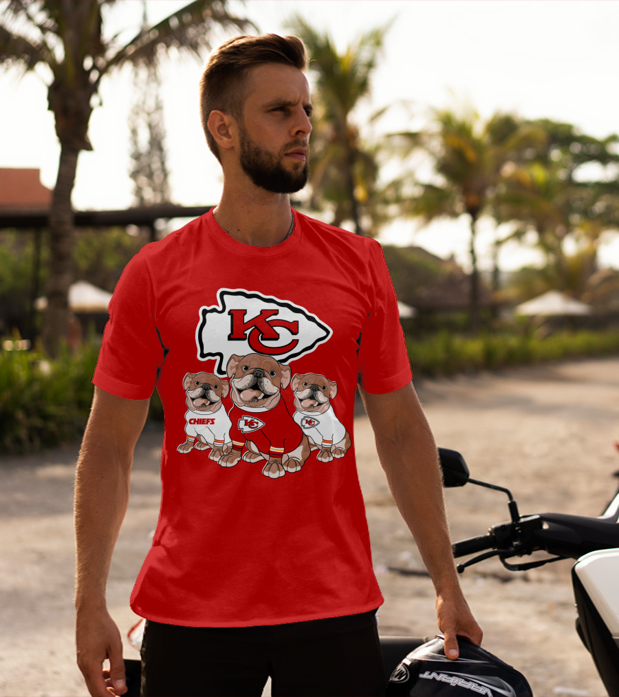 Kansas City Chiefs Bulldog T-Shirt