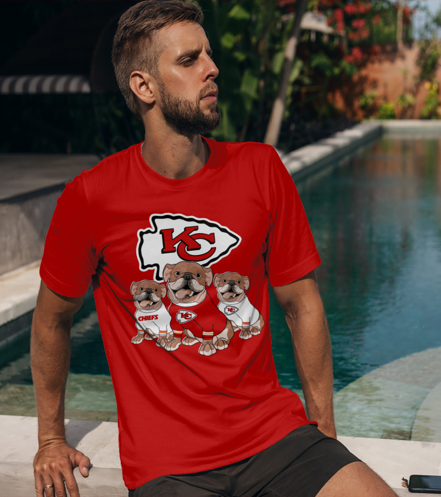 Kansas City Chiefs Bulldog T-Shirt