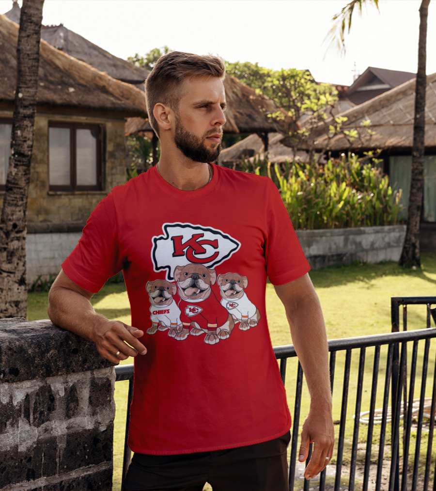 Kansas City Chiefs Bulldog T-Shirt