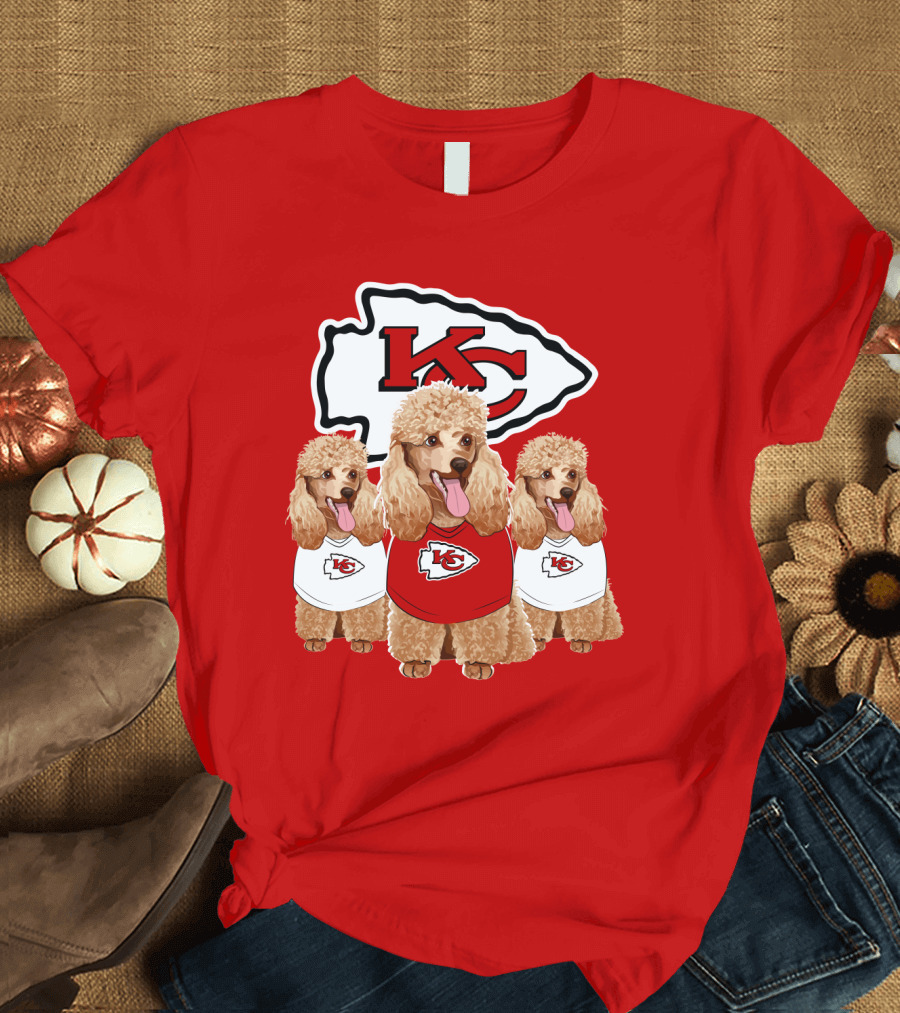 Kc Chief Poodle Trio T-Shirt