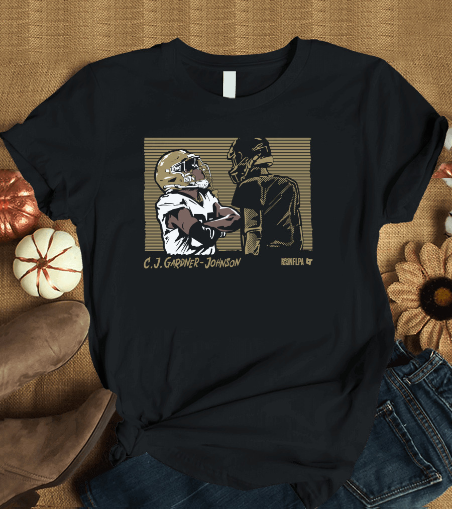 C.J. Gardner-Johnson NFLPA The Instigator Confrontation T-Shirt