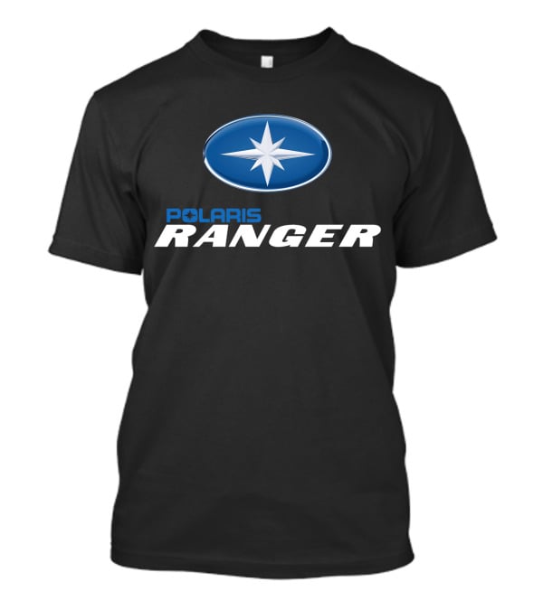 Polaris Ranger Oval Emblem Blue Star T-Shirt