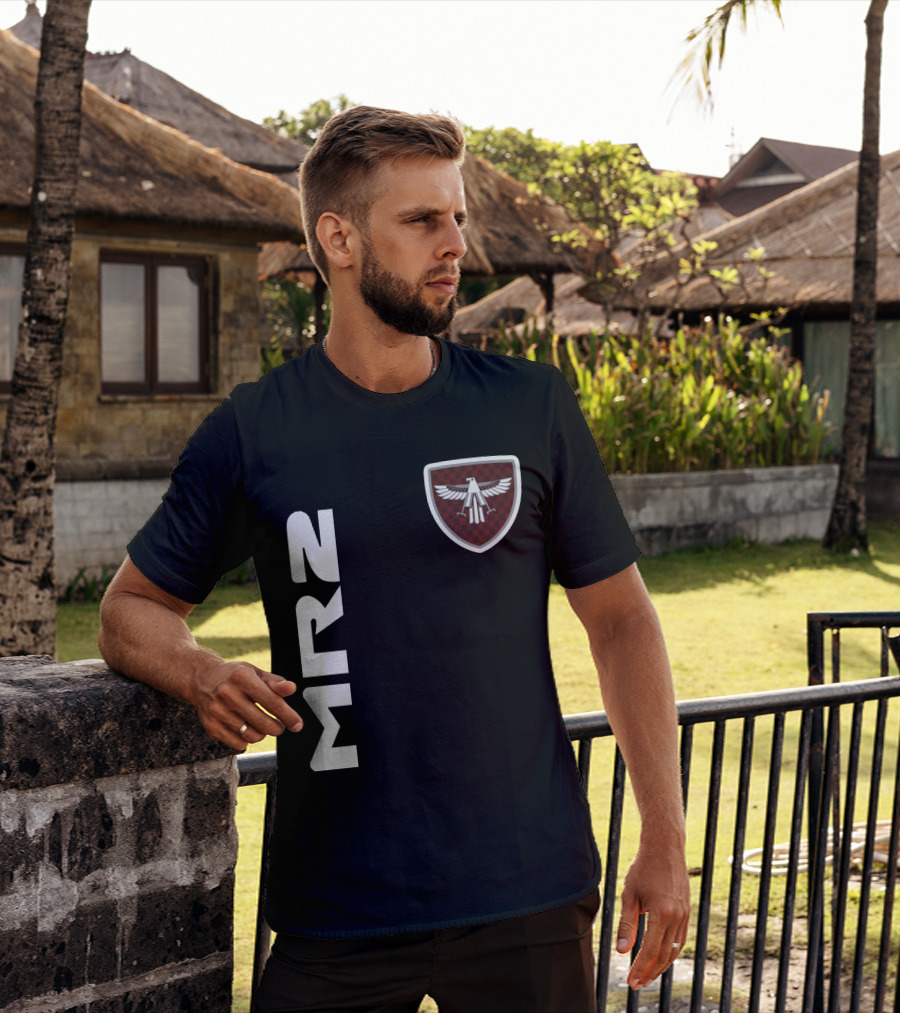 Mr2 03 Eagle Emblem Racing Checkerboard Crest T-Shirt