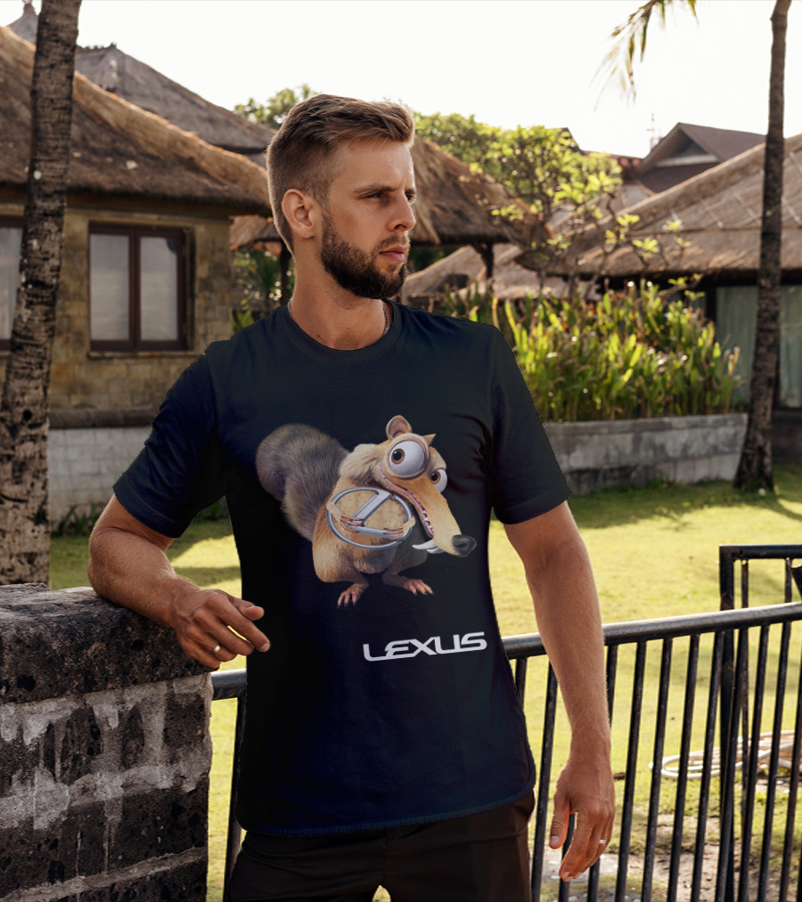 Lexus Ice Age Scrat Humor T-Shirt