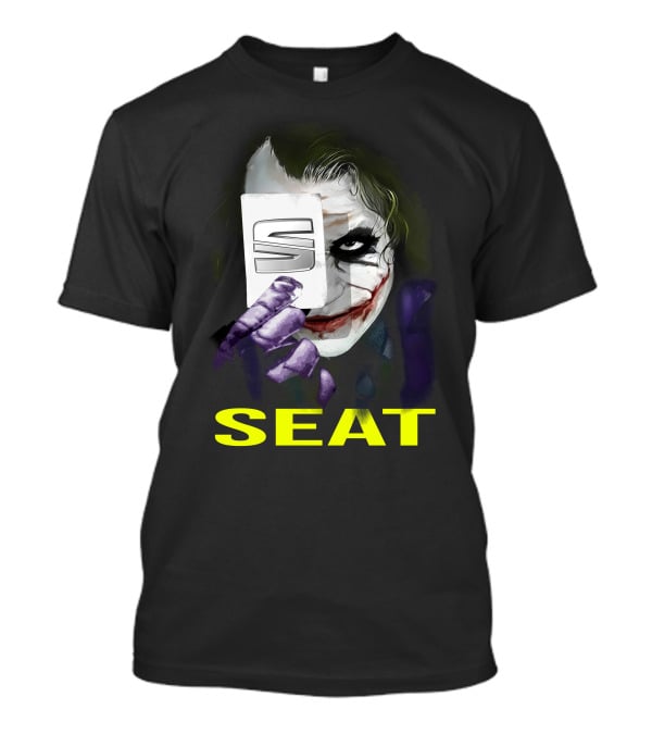 Seat Joker Card Mask Grin T-Shirt
