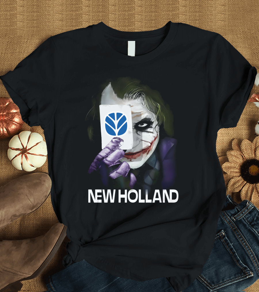 New Holland Joker Card Face T-Shirt