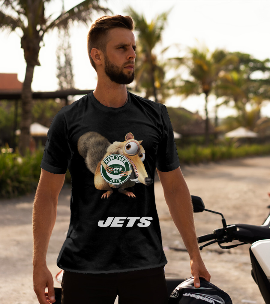 New York Jets Scrat Crossover T-Shirt