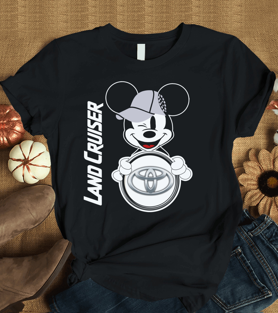 Land Cruiser Mickey Mouse Toyota T-Shirt