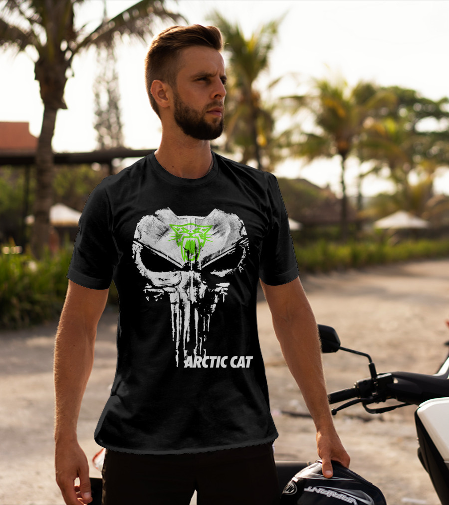 Arctic Cat Skull Logo Fusion T-Shirt