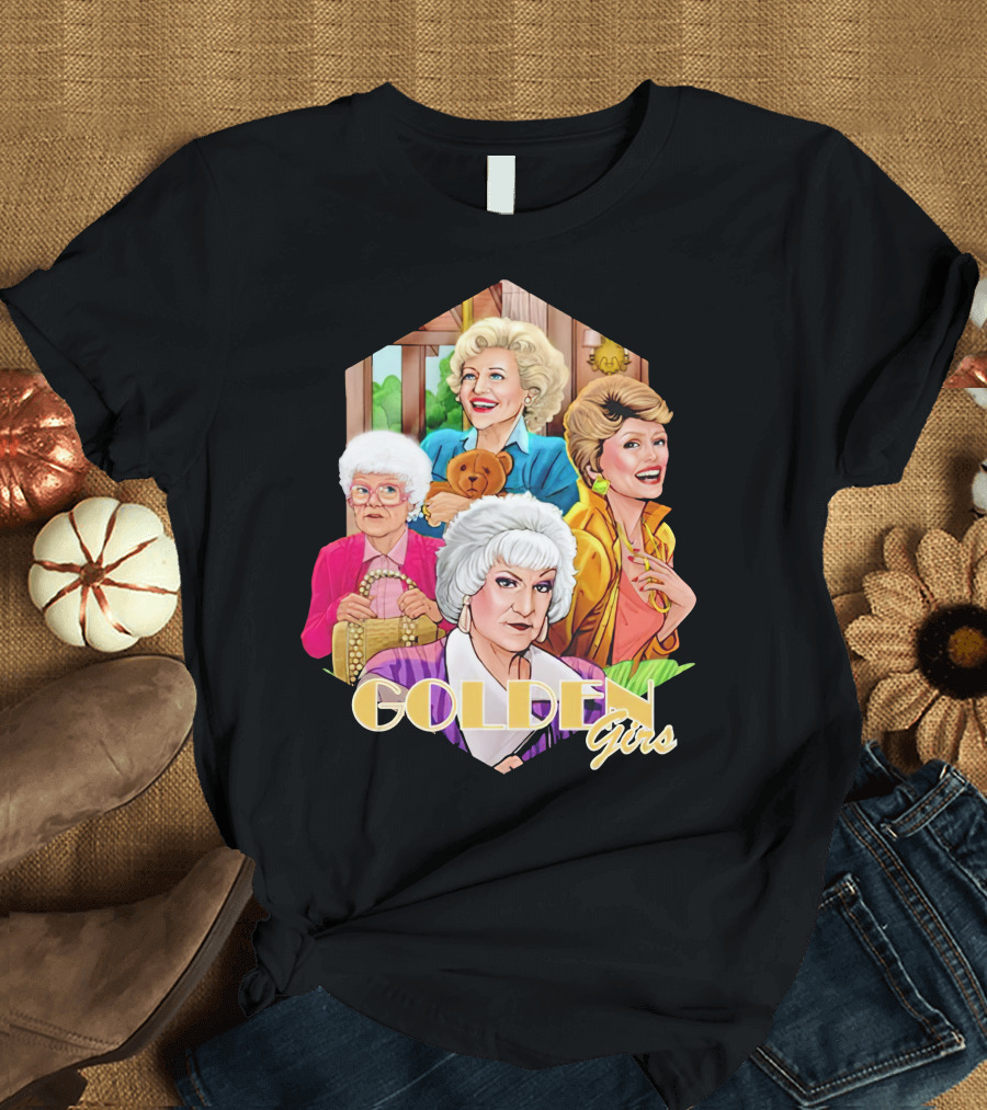Golden Girls Iconic TV Show Characters T-Shirt