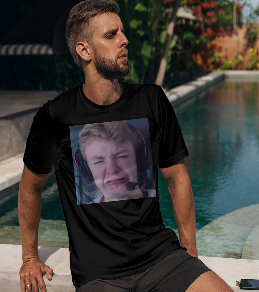 TommyInnit Meme Face Headset Expression Merch T-Shirt