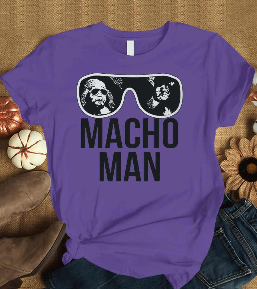Macho Man Sunglasses T-Shirt