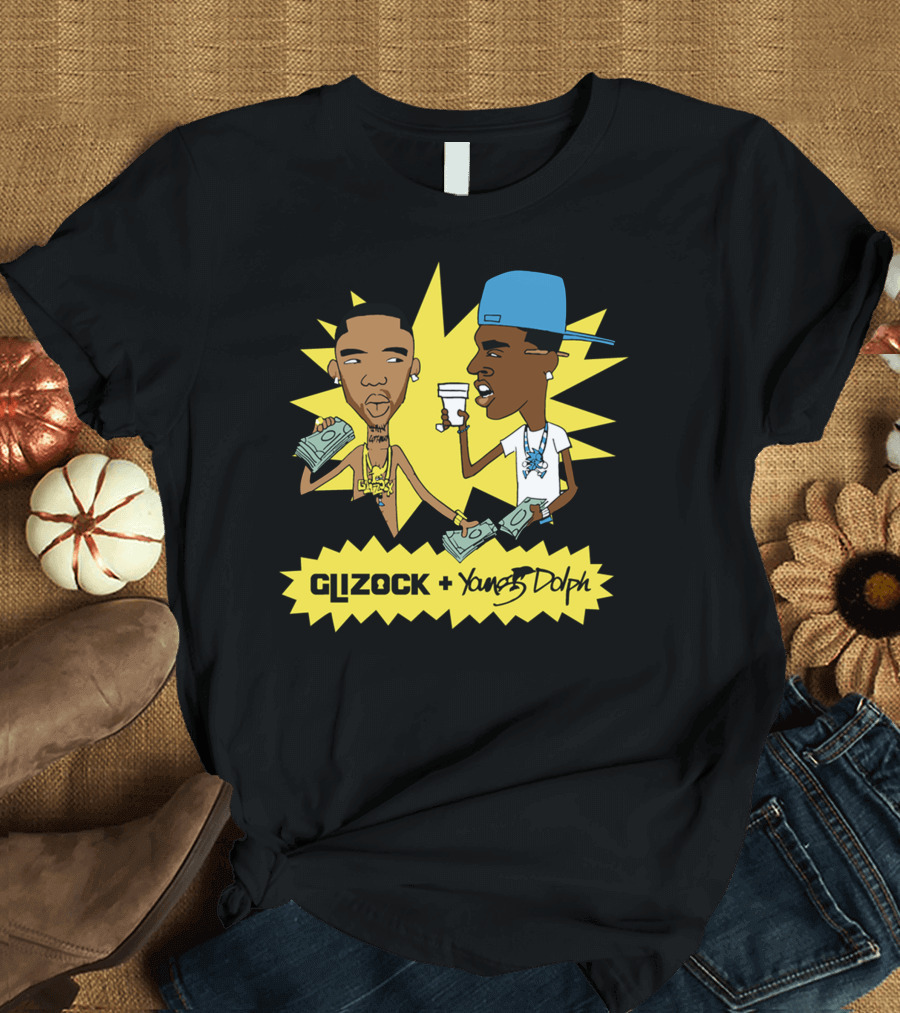 Glizock Young Dolph Paper Route Empire Merch T-Shirt