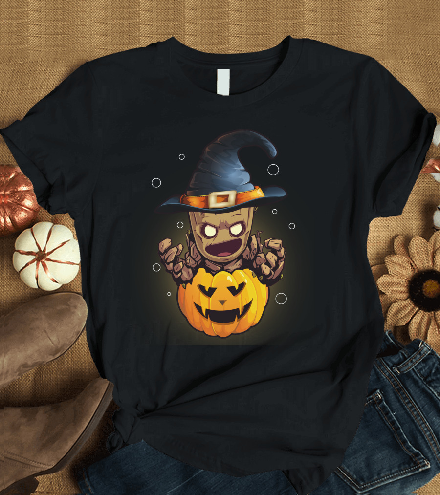 Only Today Wizard Pumpkin T-Shirt