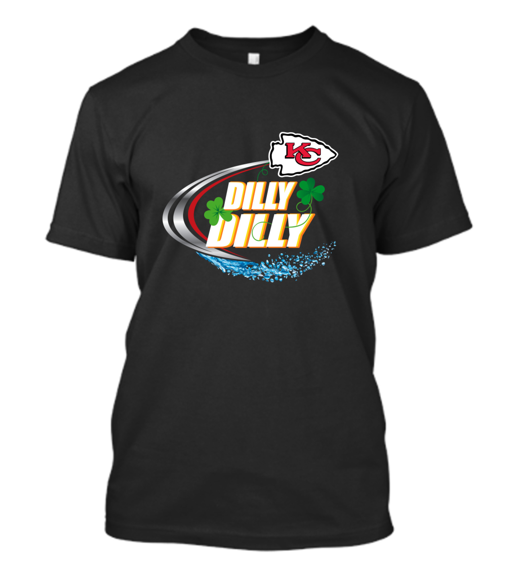 Dilly Dilly Kansas City Chiefs Shamrock T-Shirt
