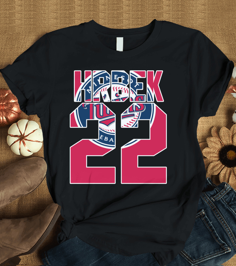 Minnesota Twins Kent Hrbek 22 Baseball Team T-Shirt