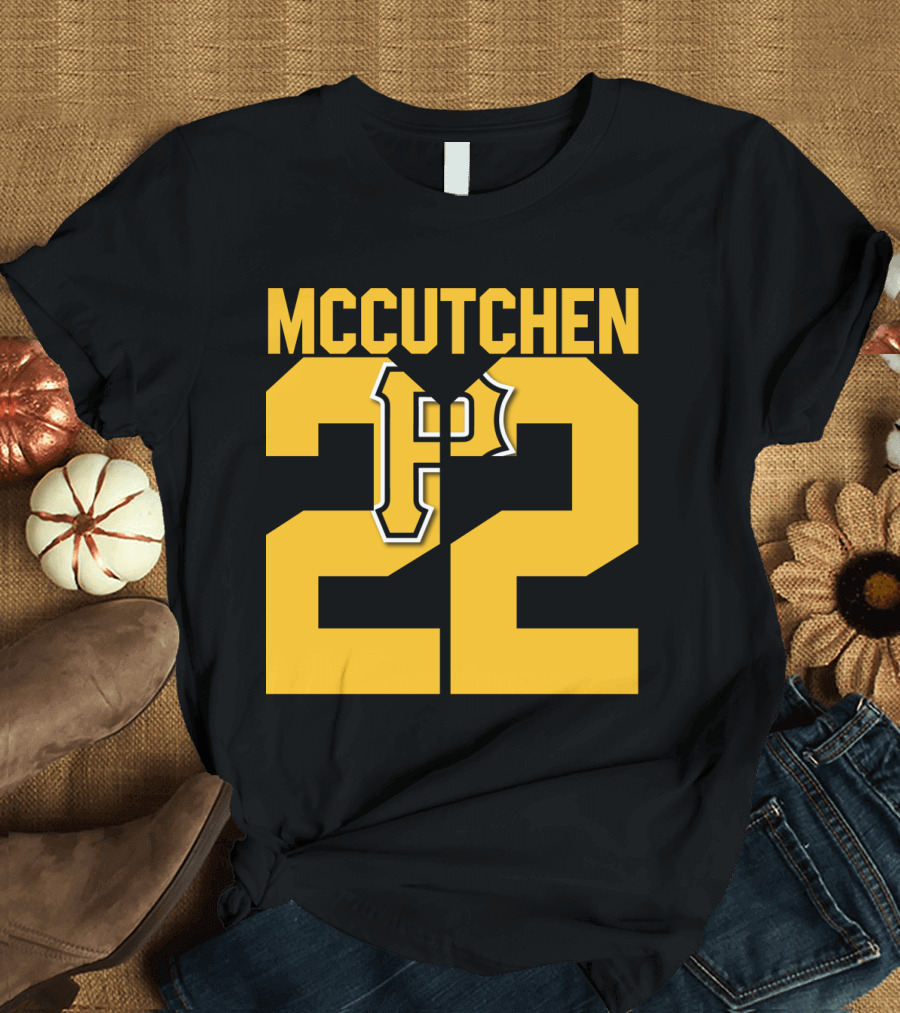 Pittsburgh Pirates Andrew McCutchen 22 Jersey Team Spirit T-Shirt