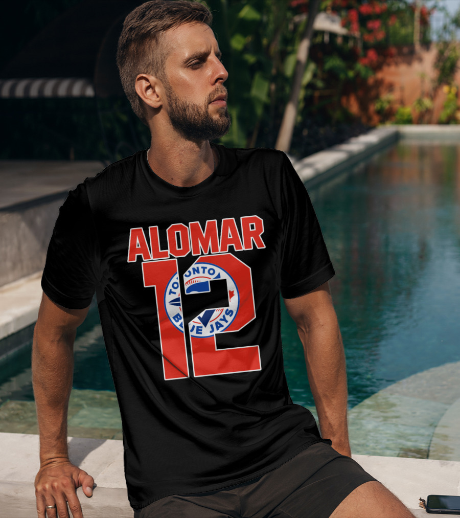 Toronto Blue Jays Alomar 12 Jersey T-Shirt