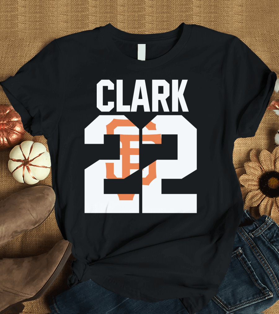 Clark 22 San Francisco Giants 1989 T-Shirt