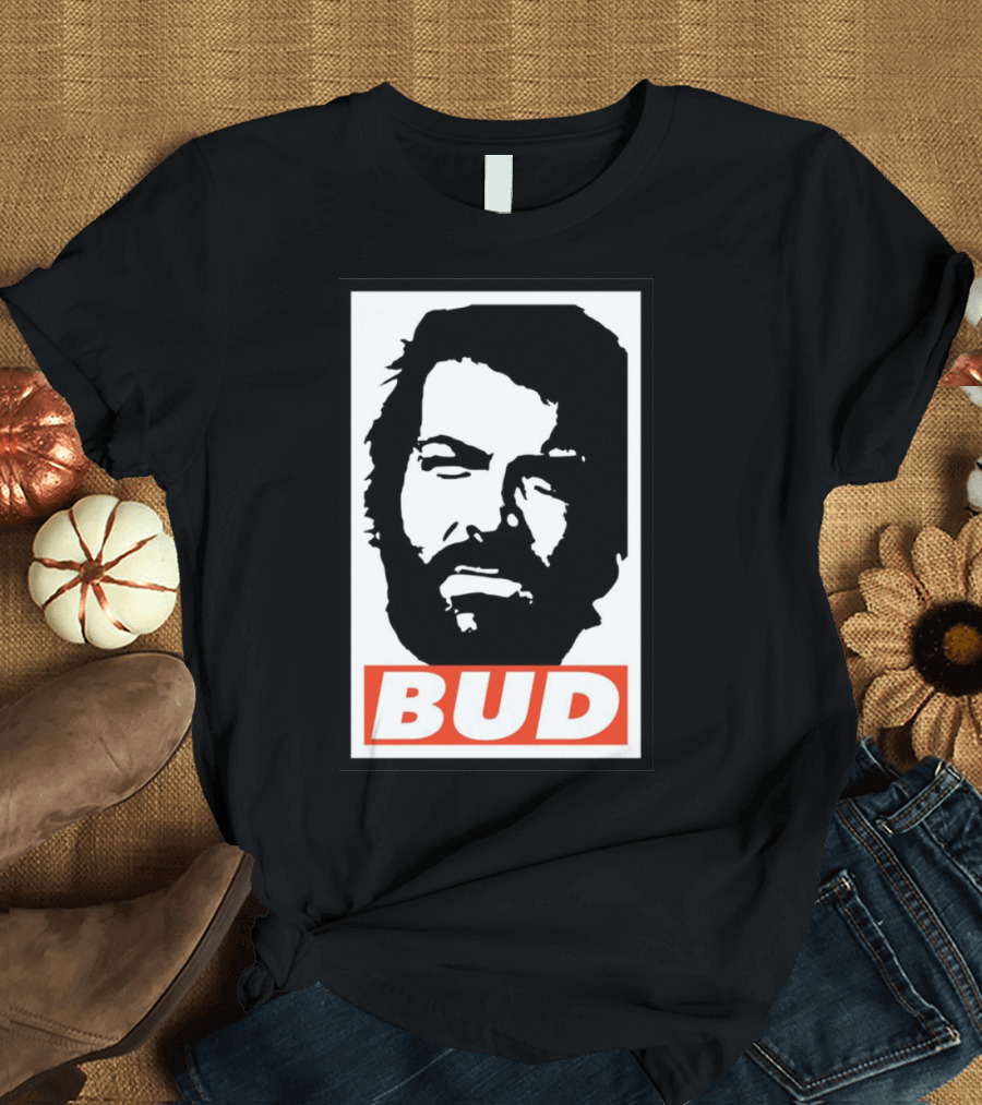 Bud Spencer Tribute Graphic Blockface T-Shirt