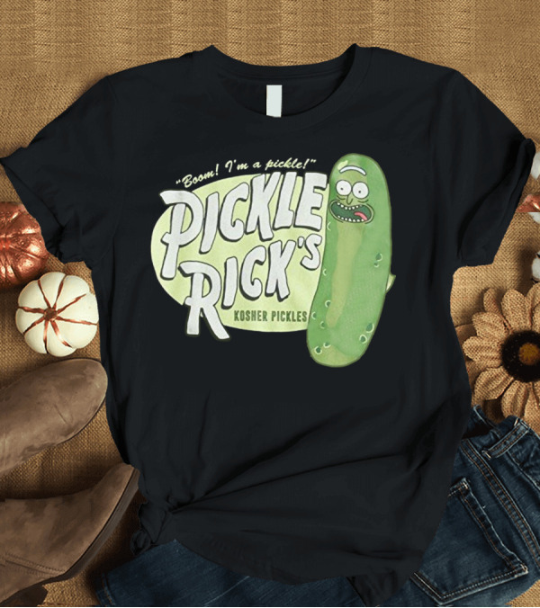 T-Shirt: Rick and Morty Boom I'm a Pickle Pickle Rick's Kosher Pickles T-Shirt Rick and Morty Boom I'm a Pickle Pickle Rick's Kosher Pickles T-Shirt