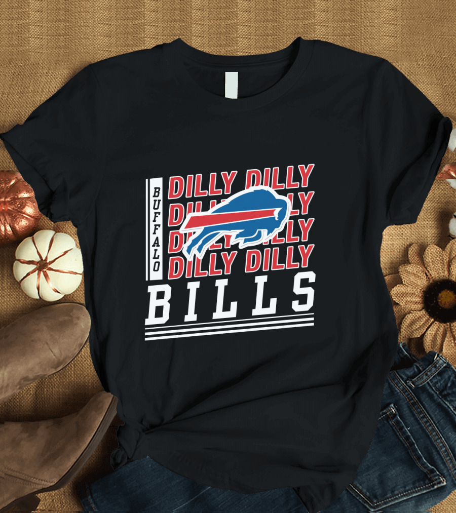 Buffalo Bills Dilly Dilly Fans Bud Light Collaboration T-Shirt