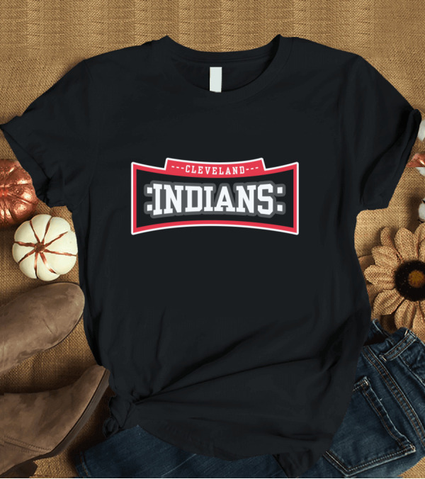 T-Shirt: Cleveland Indians Logo for Fans T-Shirt Cleveland Indians Logo for Fans T-Shirt