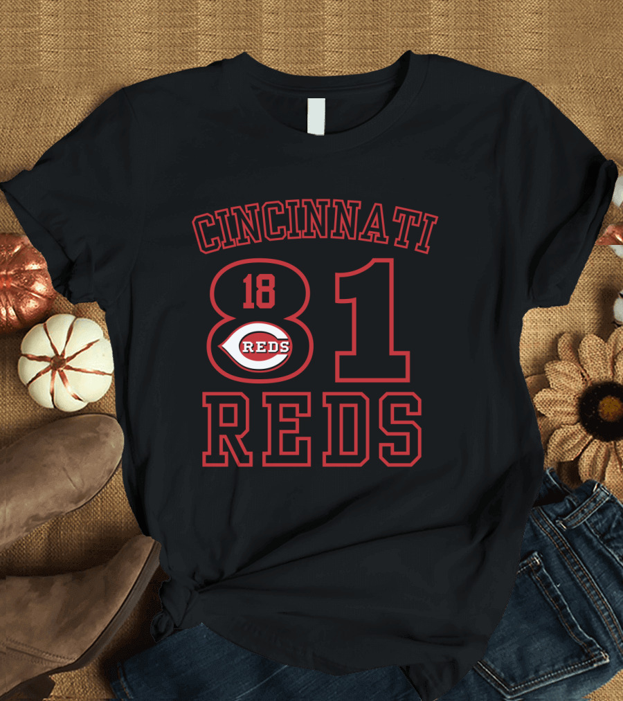 Cincinnati Reds 1881 Established Team Logo T-Shirt