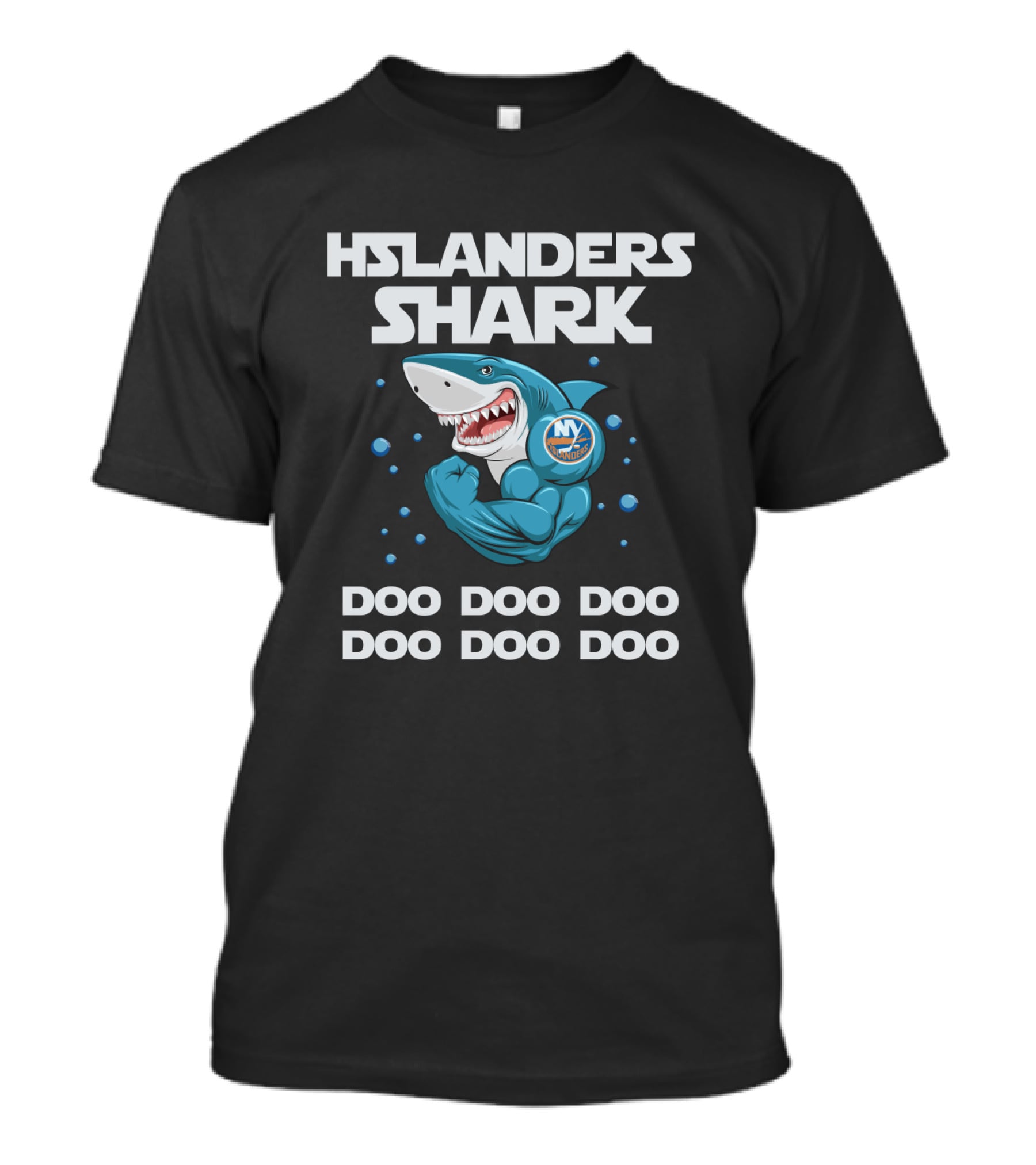 Islanders Shark NY Doo Doo Doo Doo Doo Doo T-Shirt