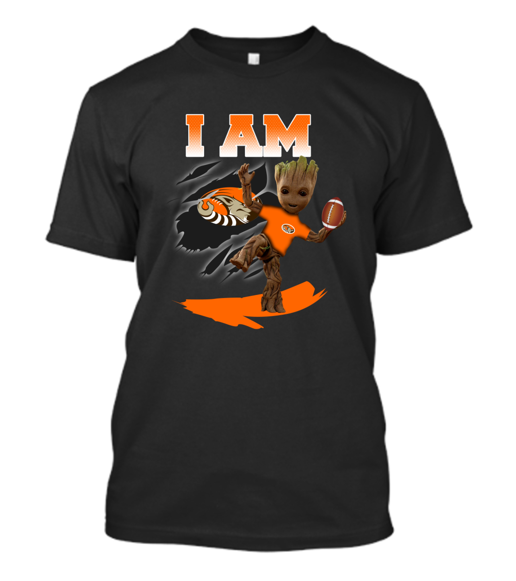 I Am Cleveland Browns Groot Football Fan T-Shirt