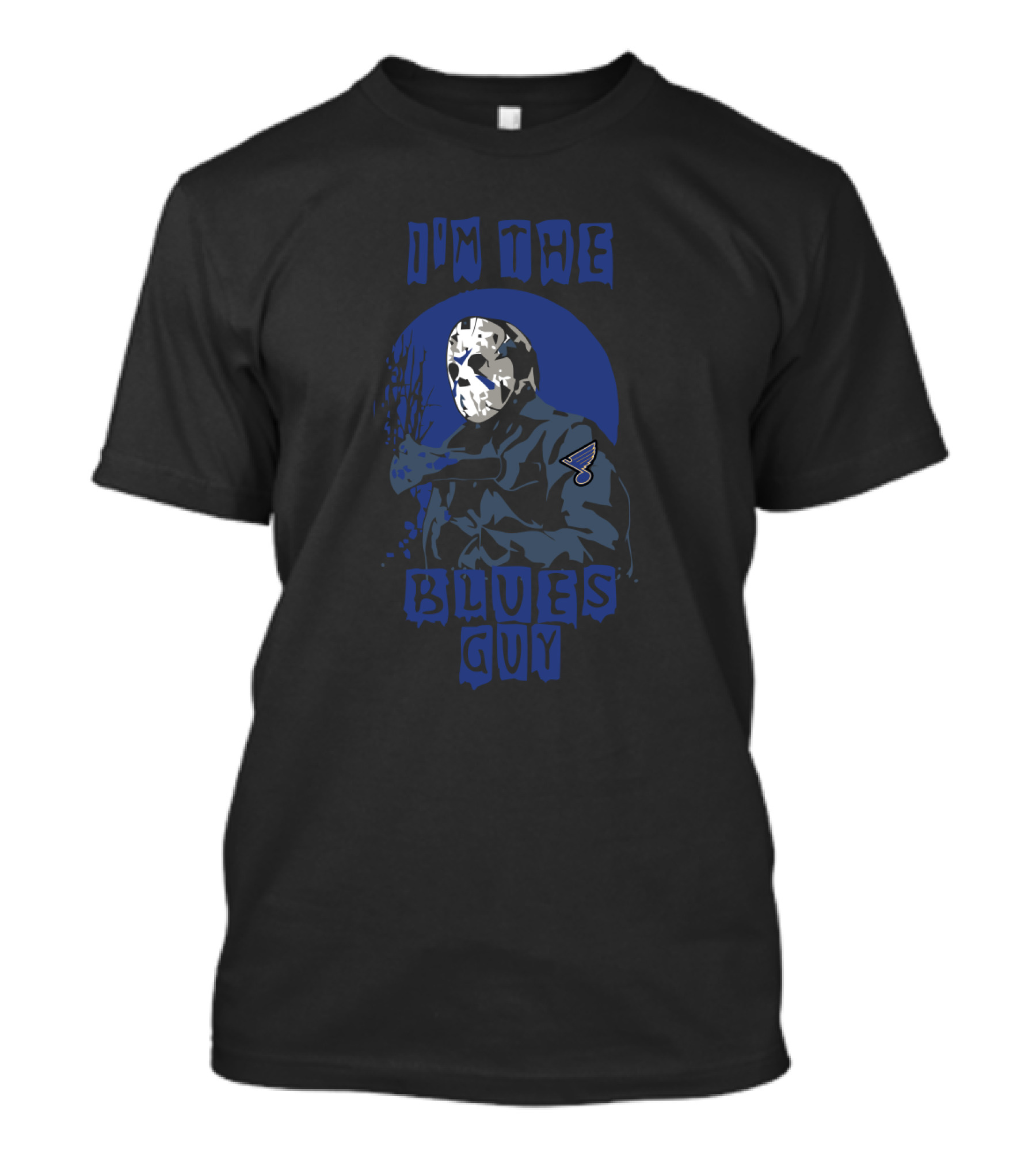 I'm The Blues Guy Jason Voorhees St. Louis Hockey T-Shirt