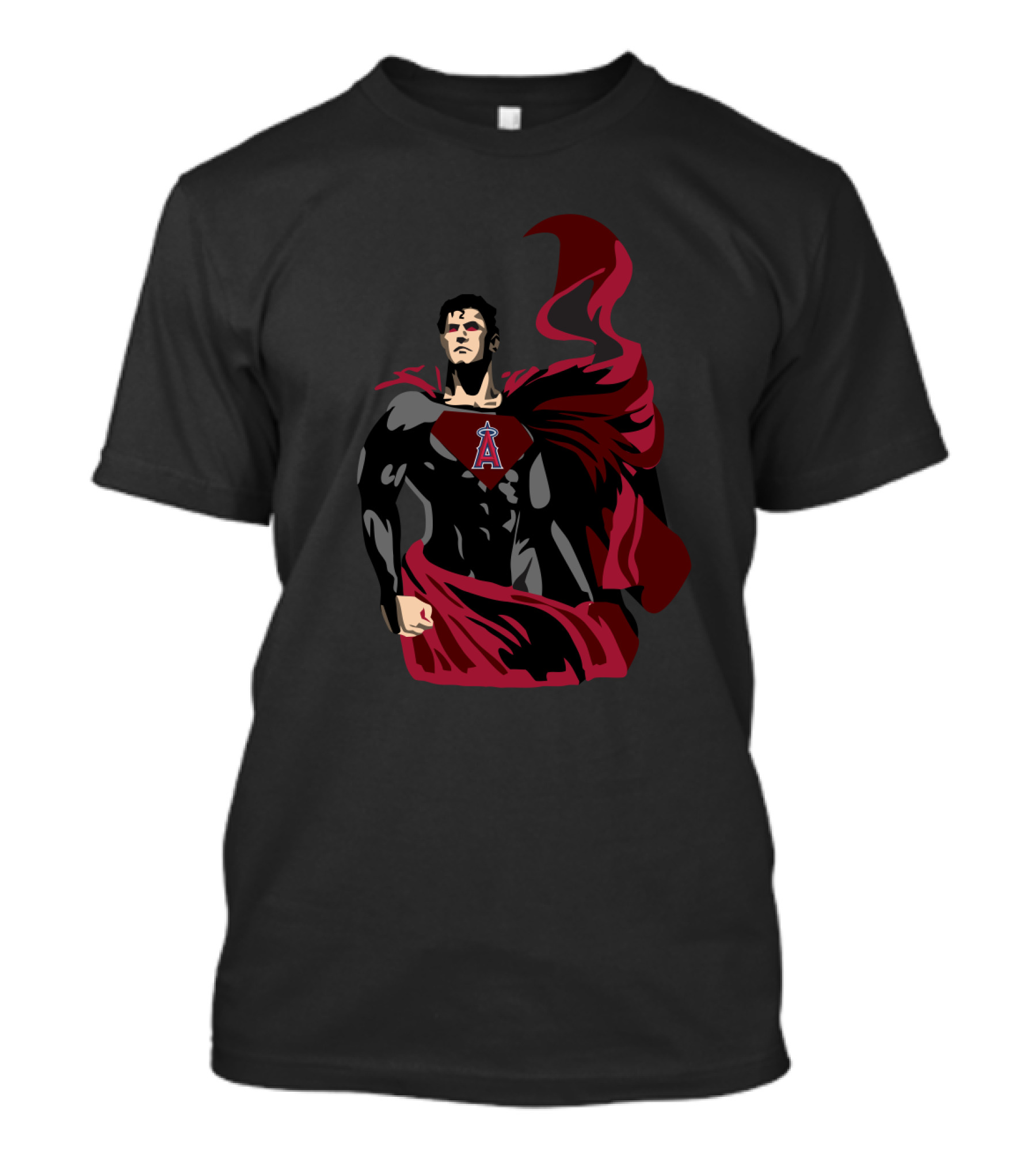 Superman Los Angeles Angels Heroic Fan T-Shirt