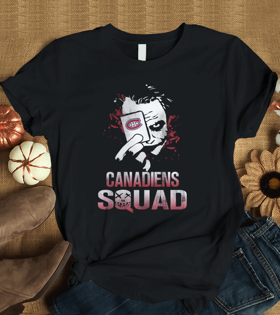 Canadiens Squad Joker Montreal Canadiens Fans T-Shirt