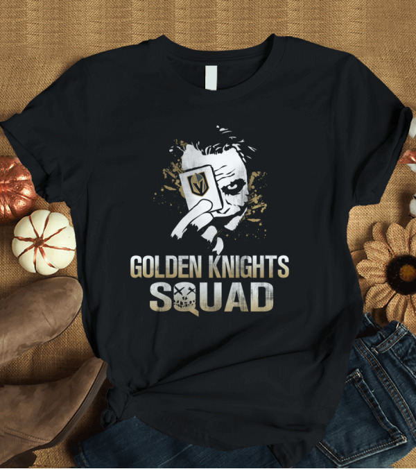T-Shirt: Golden Knights Squad Joker Card Vegas Golden Knights Fan T-Shirt Golden Knights Squad Joker Card Vegas Golden Knights Fan T-Shirt