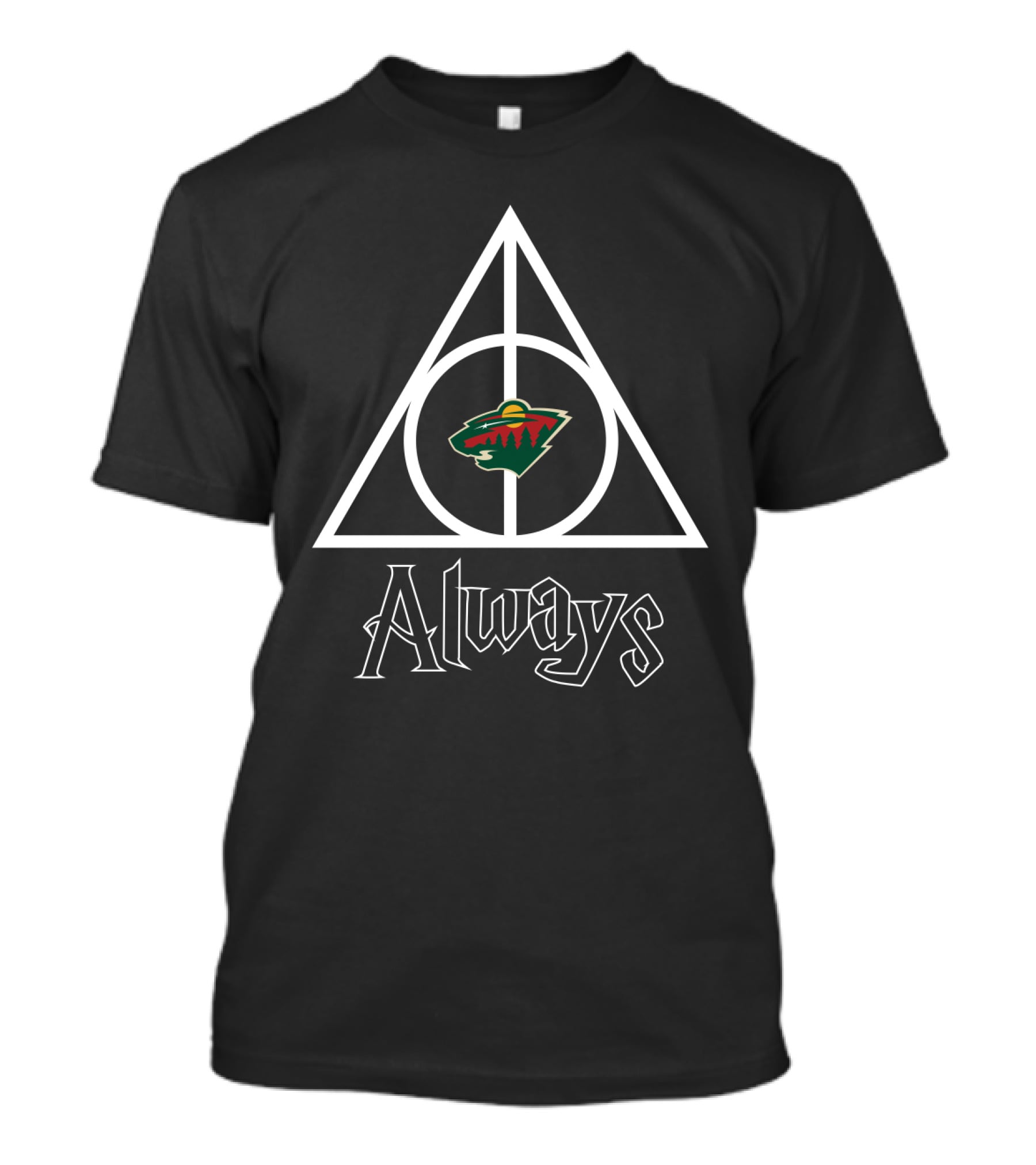 Always Deathly Hallows Minnesota Wild T-Shirt