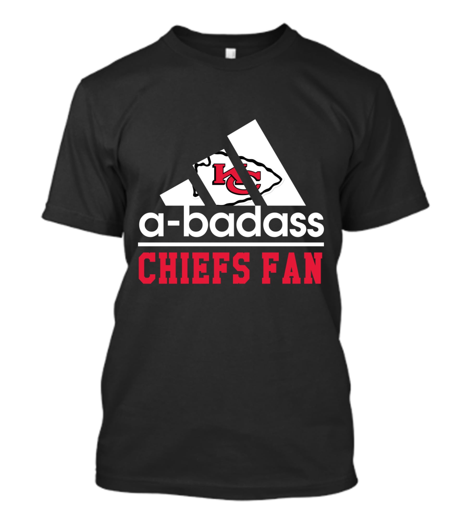 A-Badass Chiefs Fan Kansas City Chiefs T-Shirt
