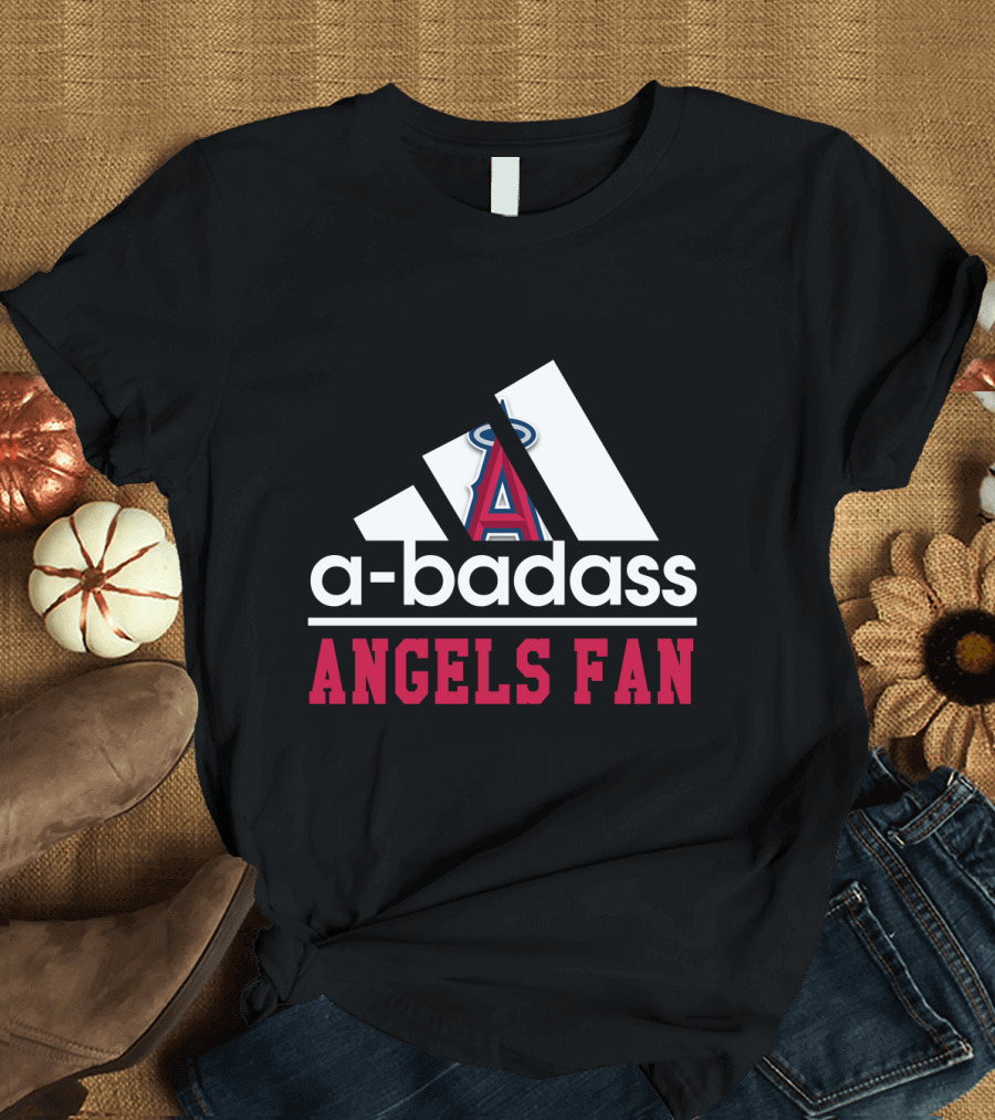 Los Angeles Angels A-Badass Angels Fan T-Shirt