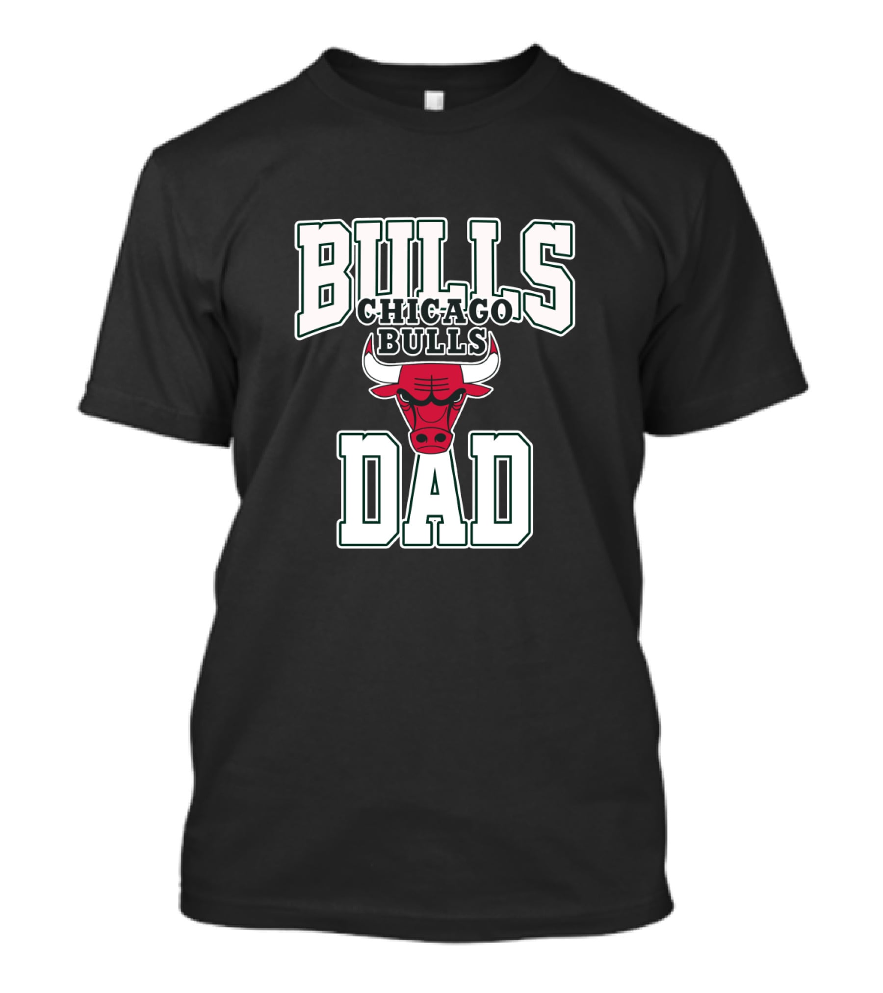 Chicago Bulls Dad Father's Day Bulls T-Shirt