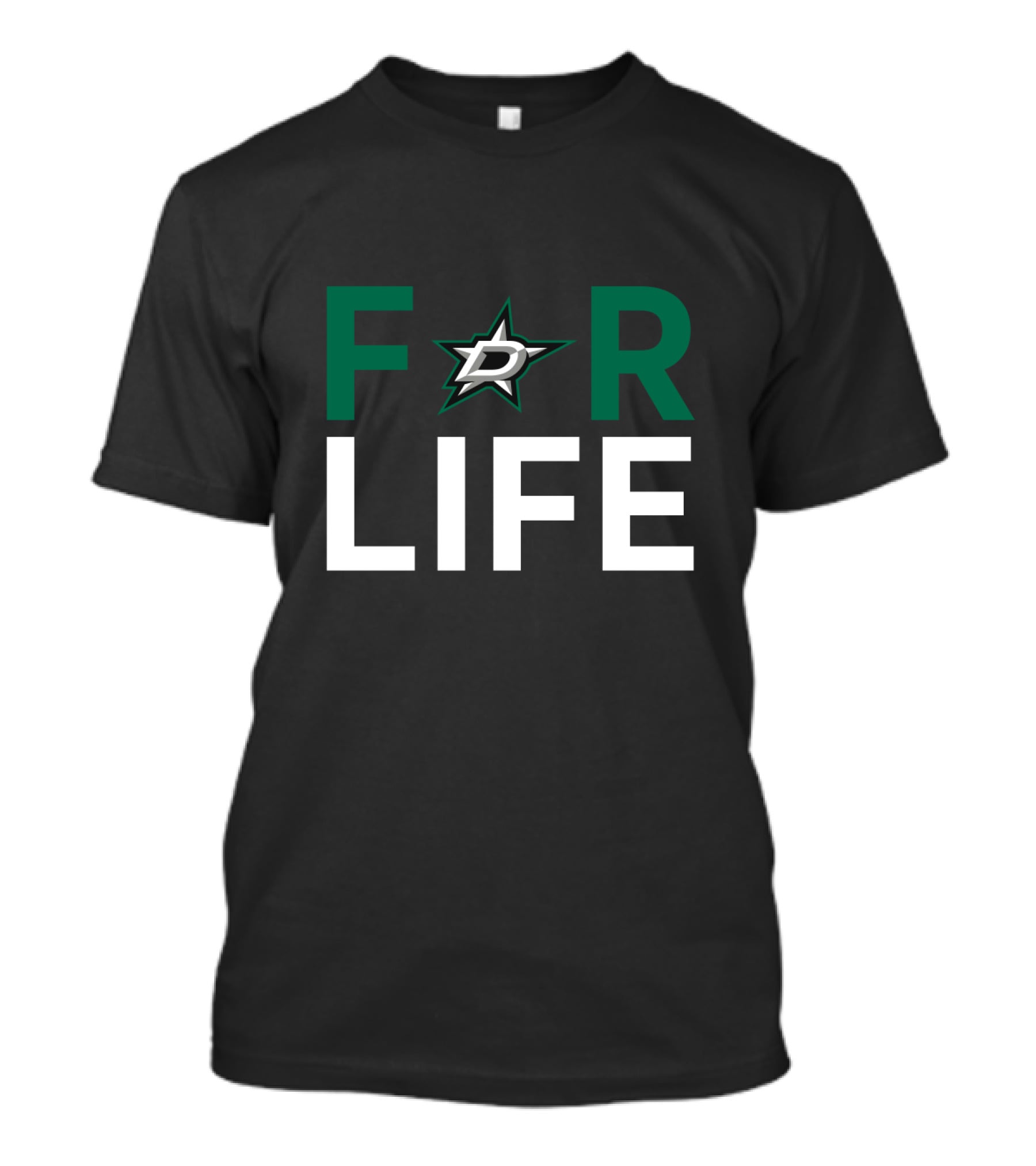 For Life Dallas Stars Fans Enthusiasts T-Shirt