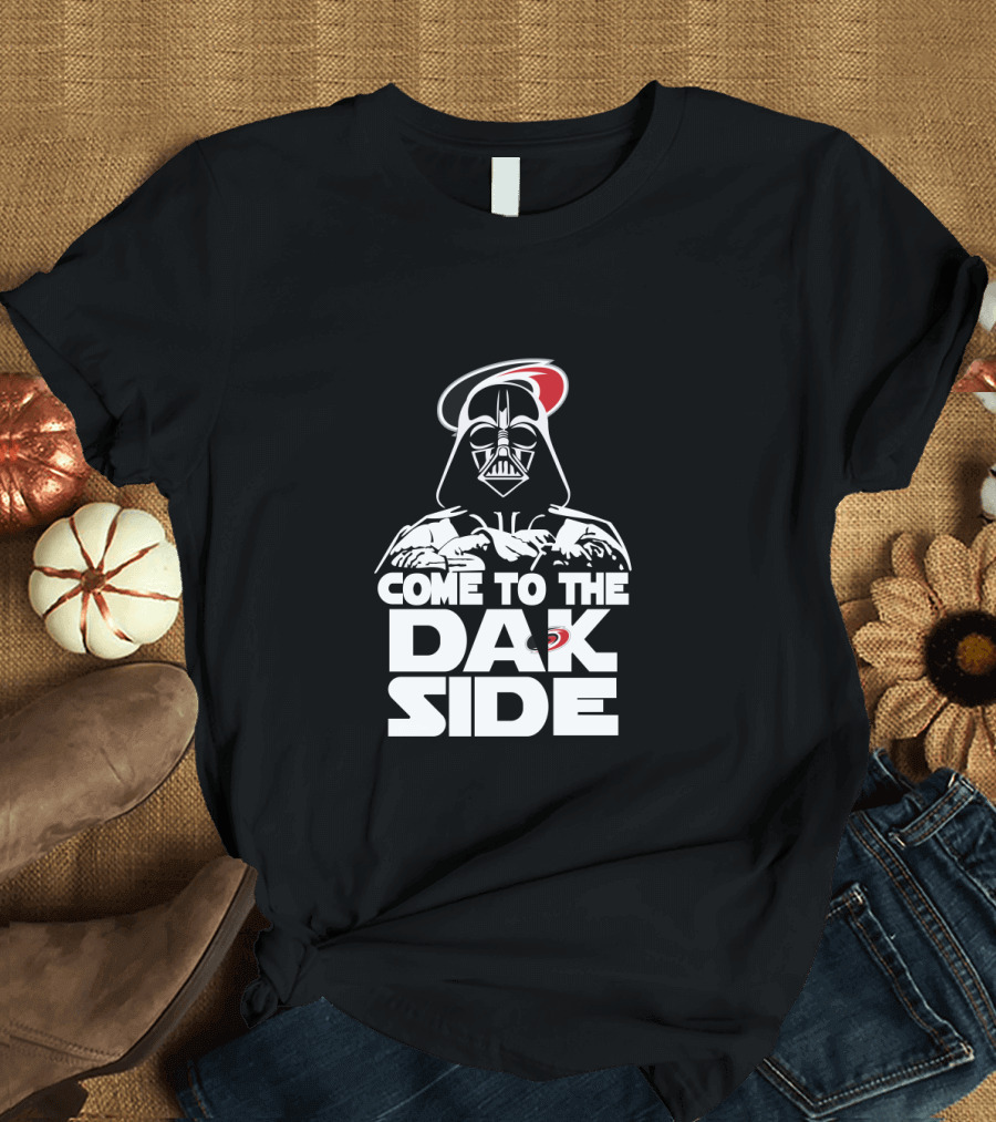 Darth Vader Come to the Dark Side Carolina Hurricanes Fans T-Shirt