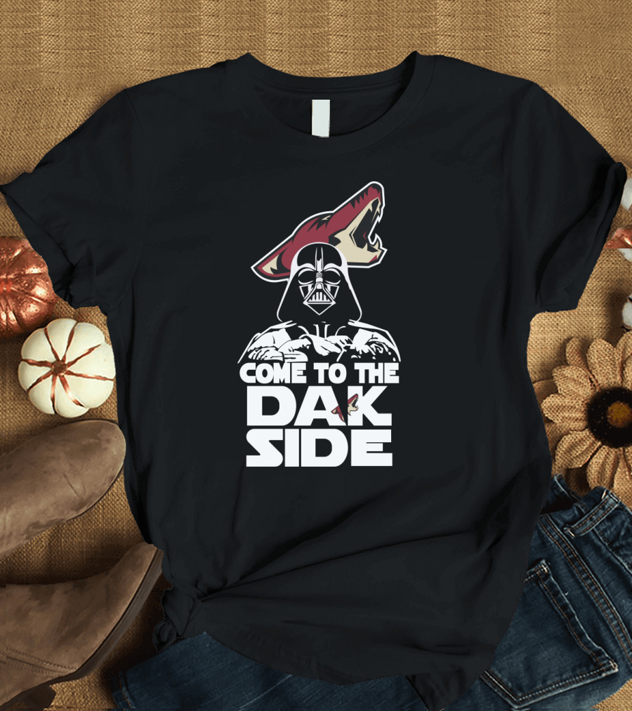 Darth Vader Come to the Dark Side Arizona Coyotes Fans T-Shirt