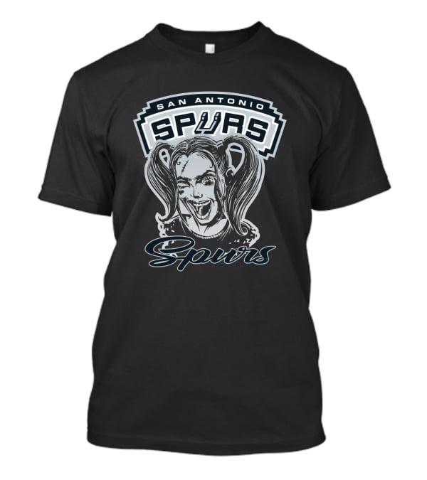 San Antonio Spurs Harley Quinn Fan T-Shirt