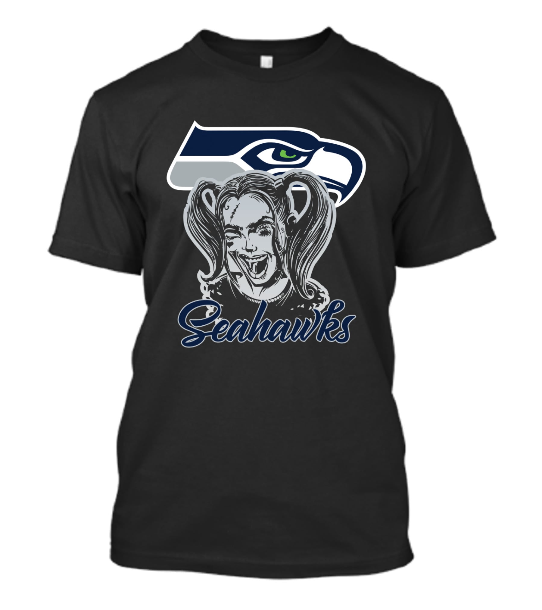 Harley Quinn Seattle Seahawks Fans T-Shirt