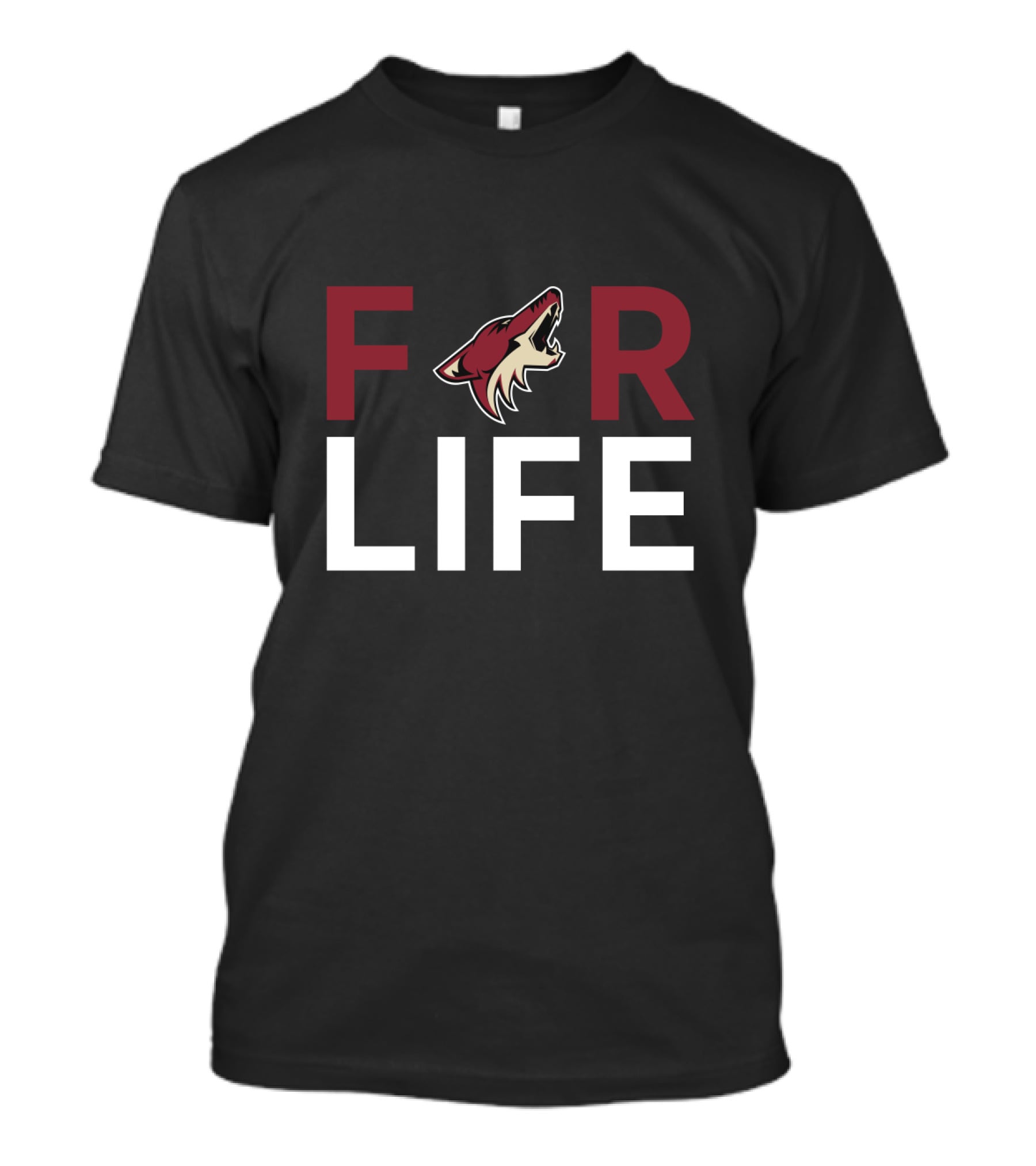 Arizona Coyotes For Life Fans Passion Supporters T-Shirt