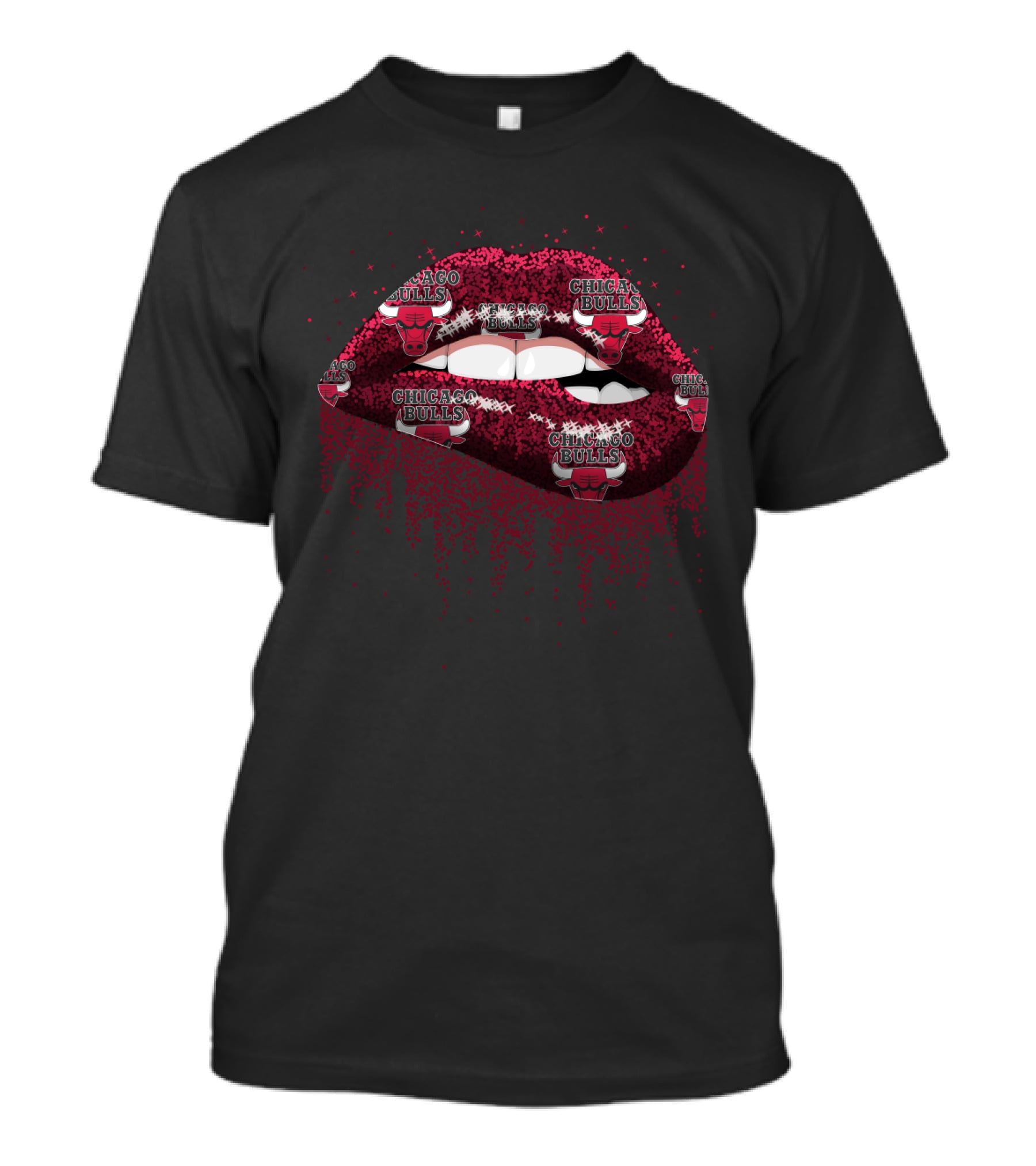 Chicago Bulls Lips T-Shirt